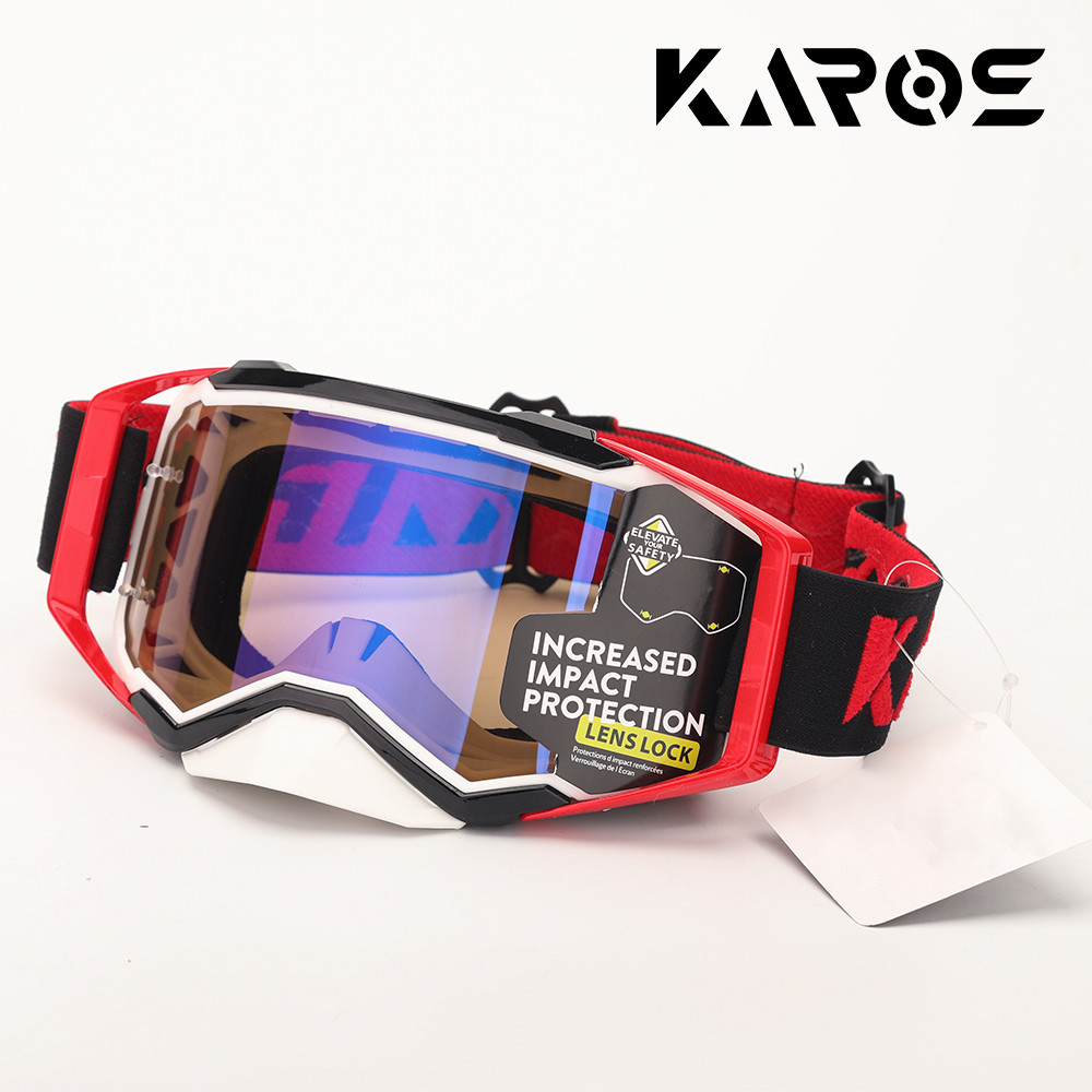 Mountain Biking Goggles - Lunettes de moto Karos Motocross UV400,