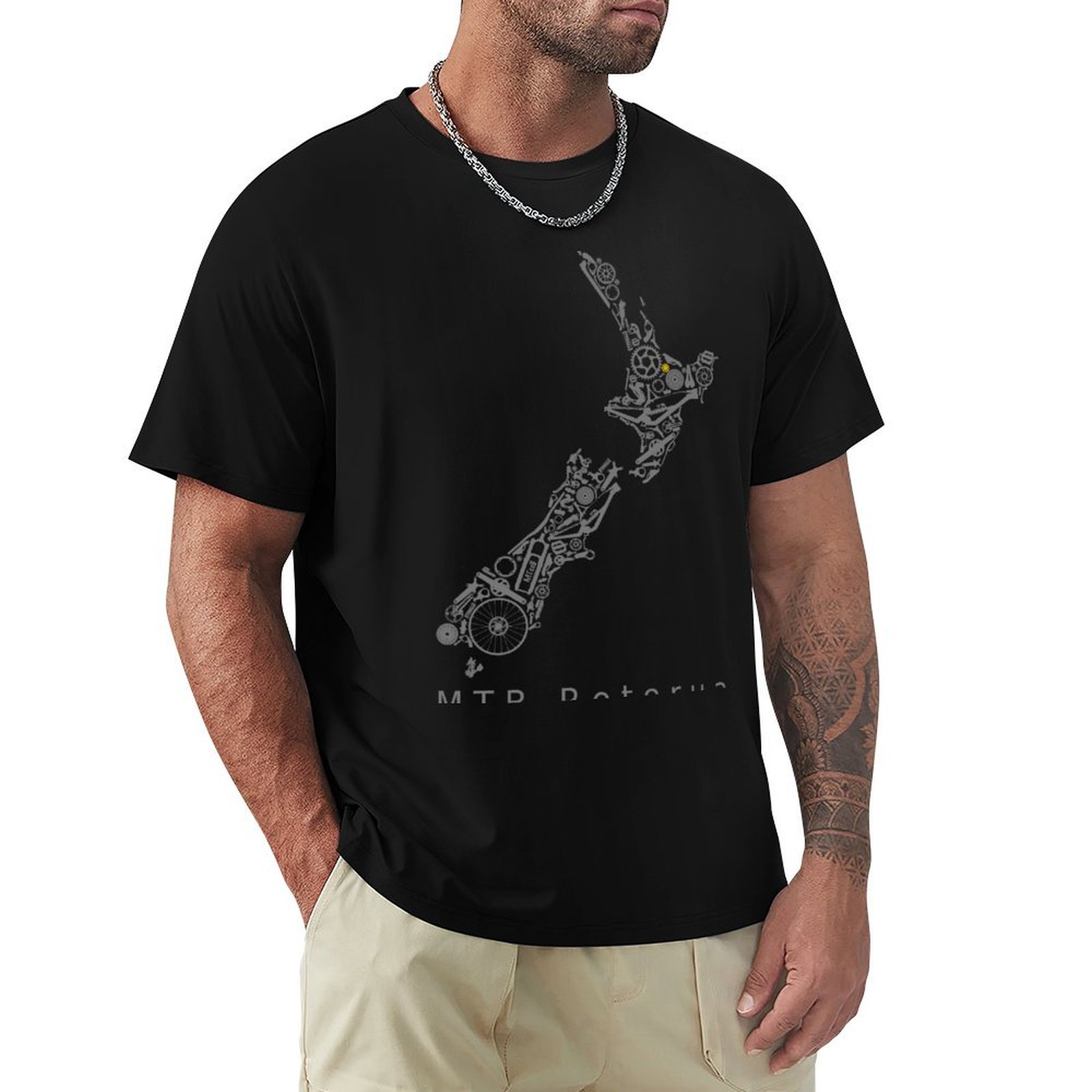 Mountain Biking Rotorua - NOUVELLE-ZÉLANDE - VTT Rotorua, t-shirt de