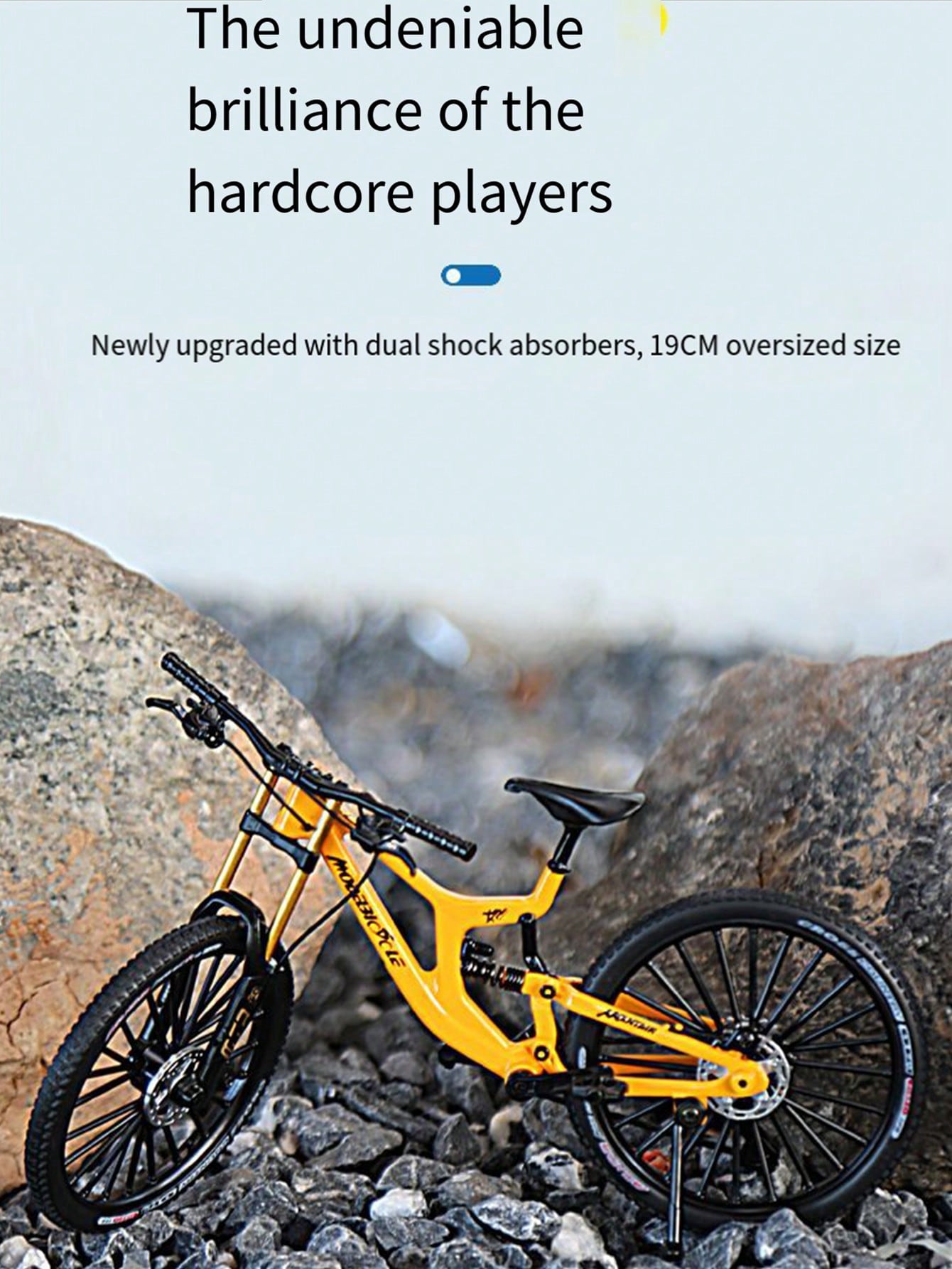 Mountain Biking Game - Vélo de montagne tout-suspendu amélioré avec