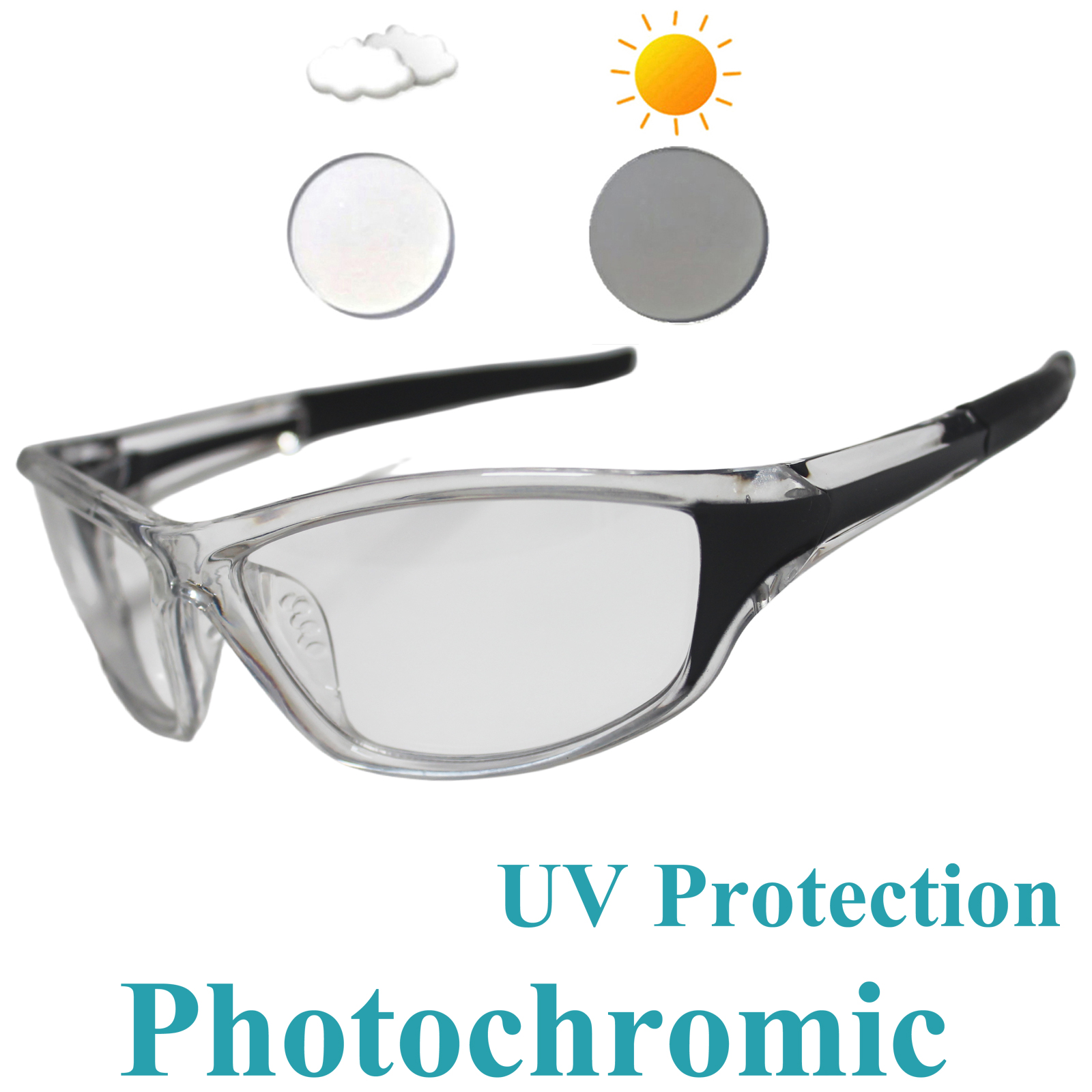Mountain Biking Goggles - Lunettes de cyclisme photochromiques, lunettes de