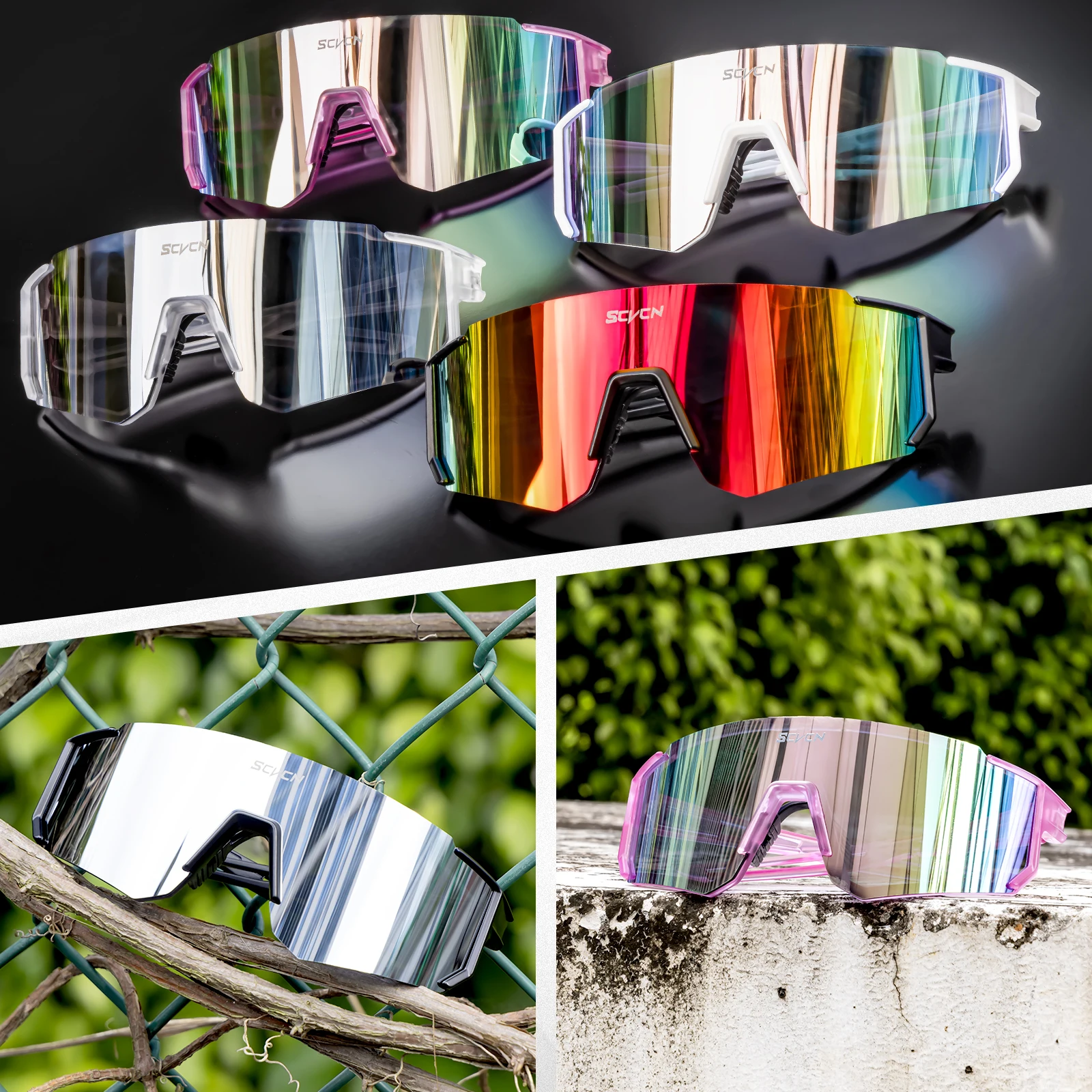 Lunettes de cyclisme photochro - Mountain Biking Goggles avis et prix