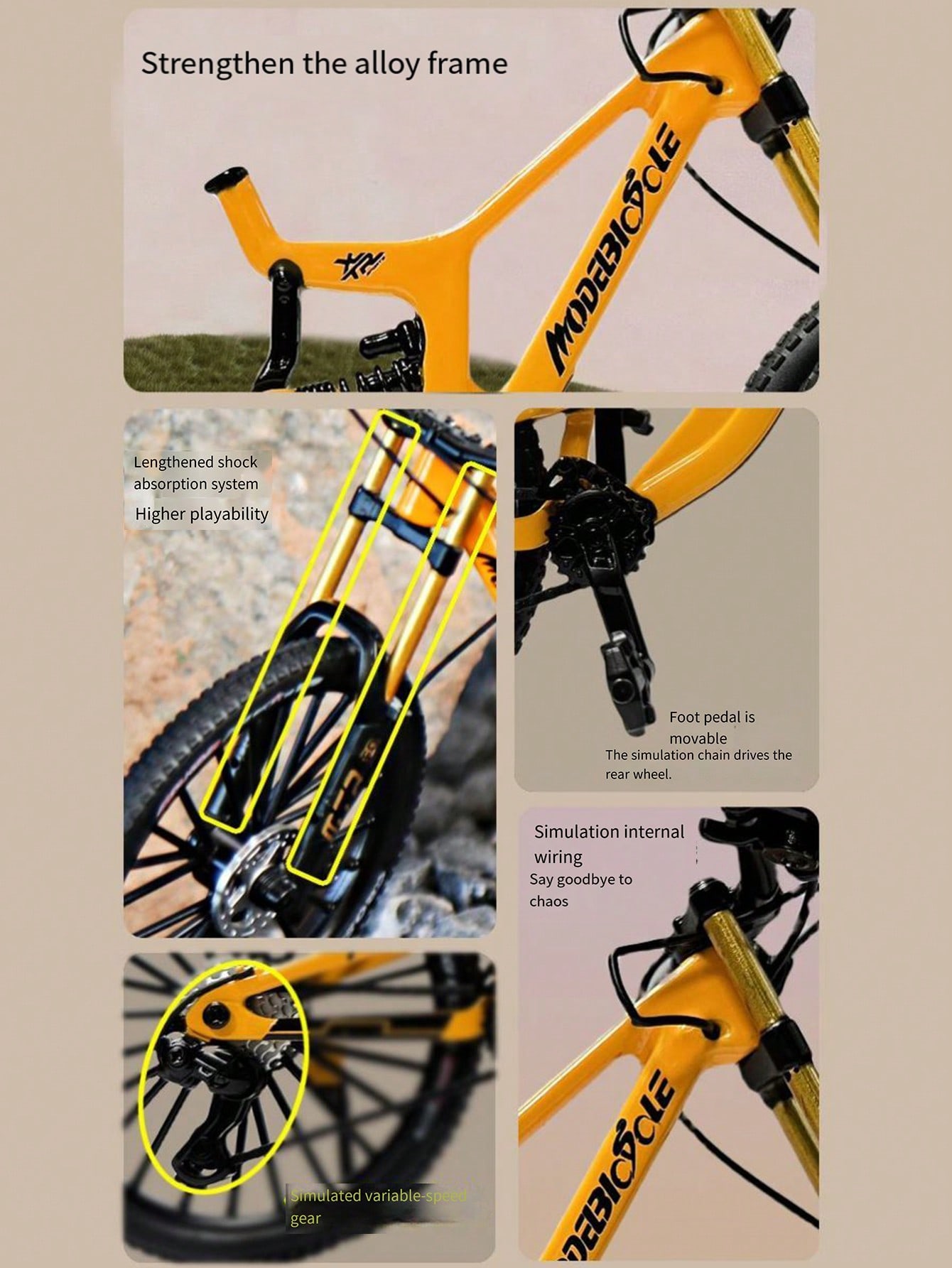 Vélo de montagne tout-suspendu - Mountain Biking Game avis et prix