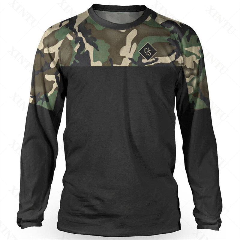 Maillot ample pour hommes, com - Mountain Biking Long Sleeve Shirt avis et prix