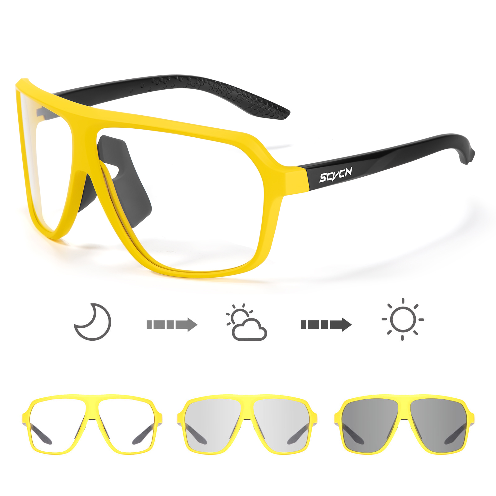 Lunettes de cyclisme SCVCN, lu - Mountain Biking Goggles avis et prix